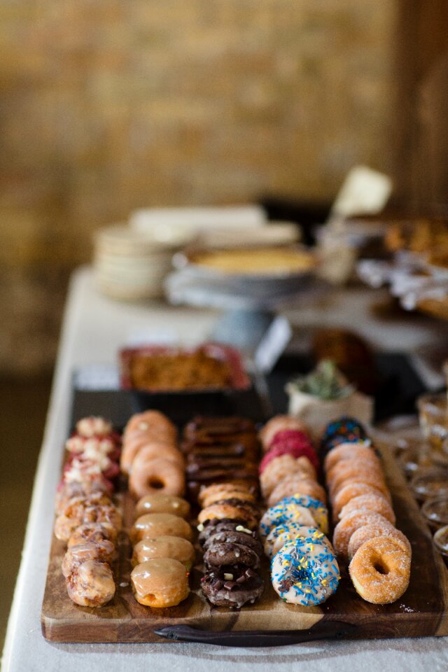 Desserts brunch