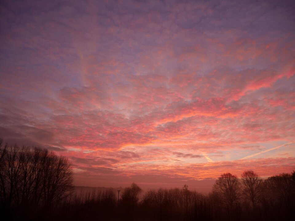 Abendstimmung evening sky romantic