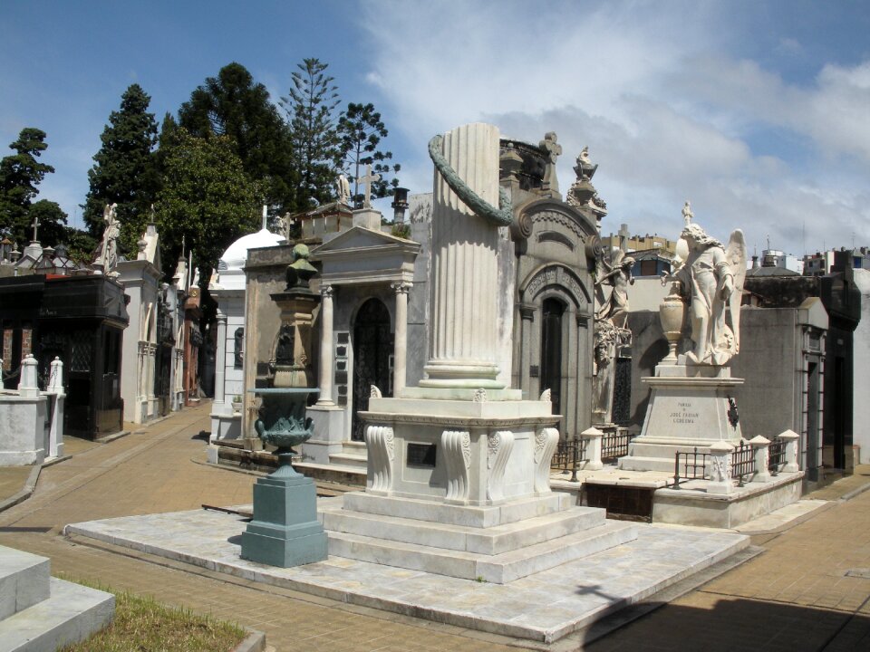 Tomb monument argentina