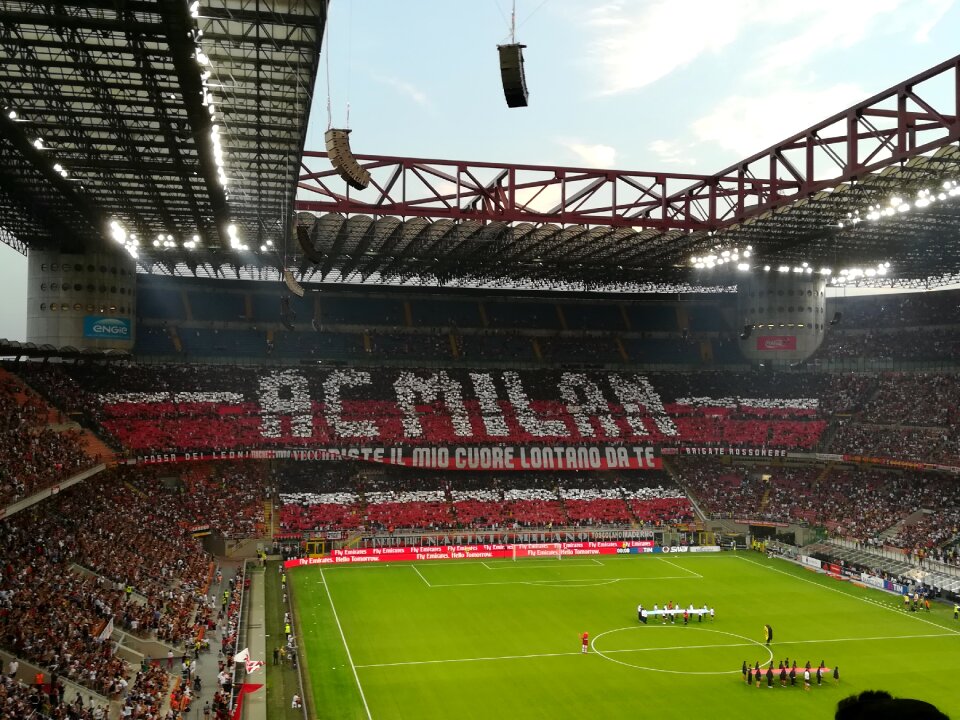 Milan football field