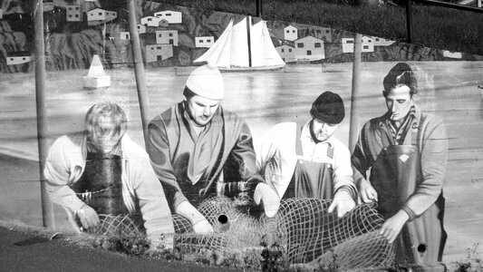 Mending nets newfoundland