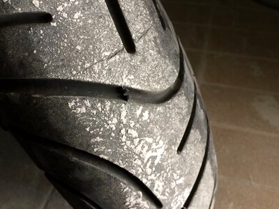 Rubber rim scooter