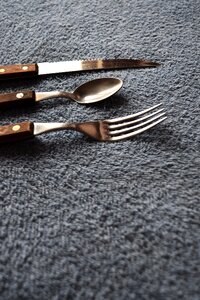 Kitchen cutlery utensils photo