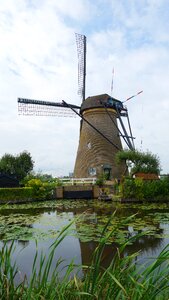 Cultural heritage windmill landscape