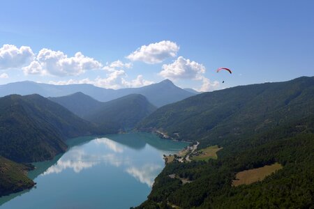 Idyllic nature view photo