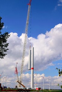 Eco electricity wind power wind turbine photo