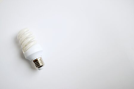 White background bulb