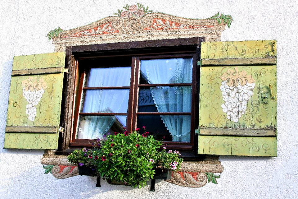 Embellished painted antique