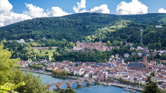 Castle neckar city photo