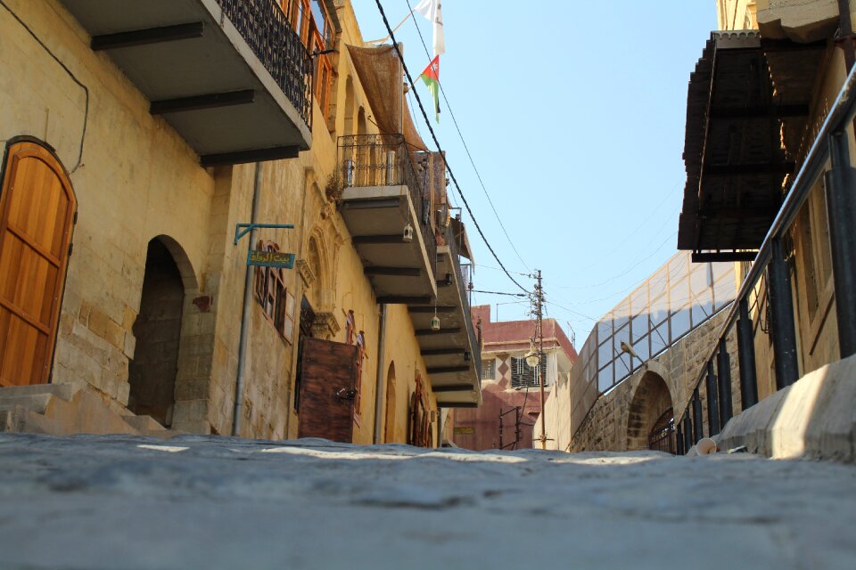 Town stone architecture