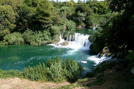 Cascade the beauty of nature croatia photo