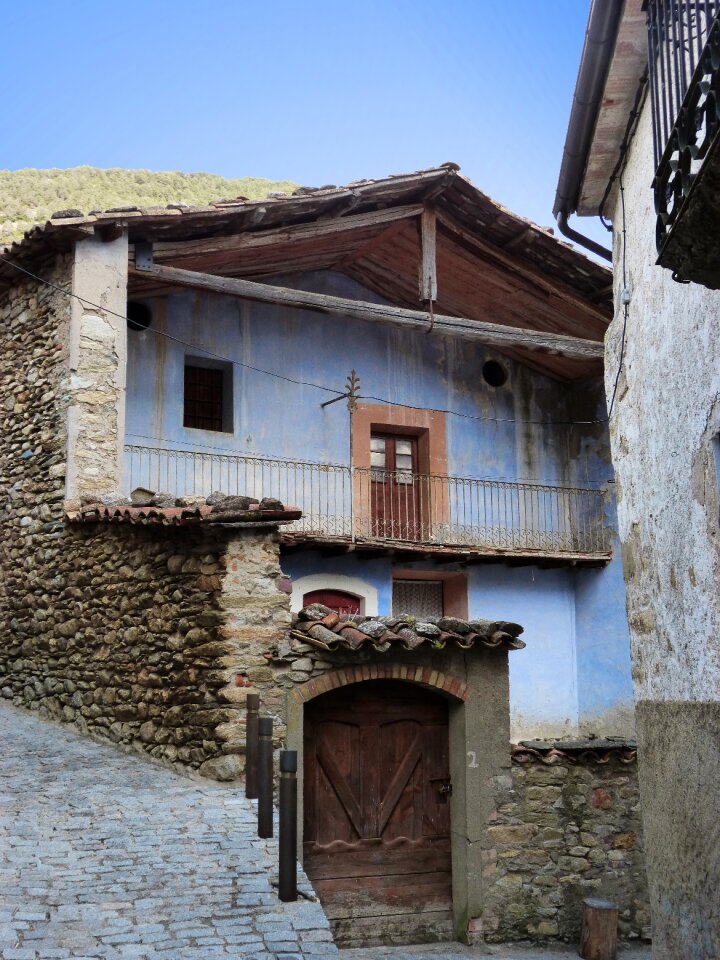 Old typical construction popular architecture