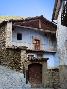 Old typical construction popular architecture