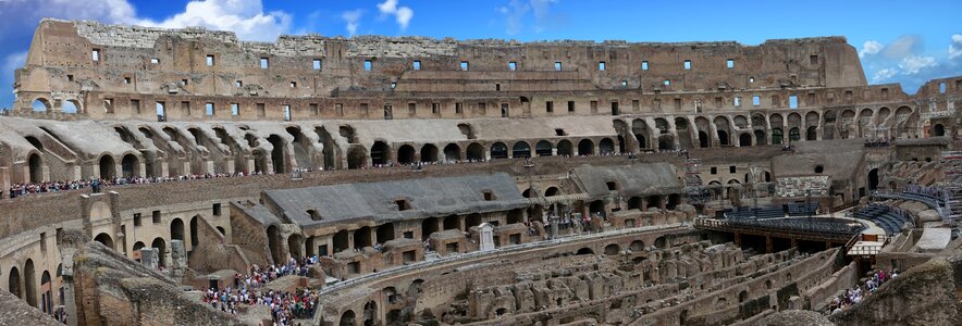 Romans architecture arena photo