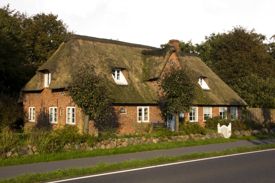Nordfriesland old building north sea