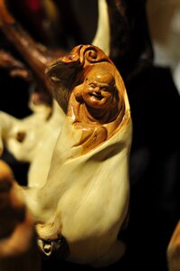 Art wood carving immortals
