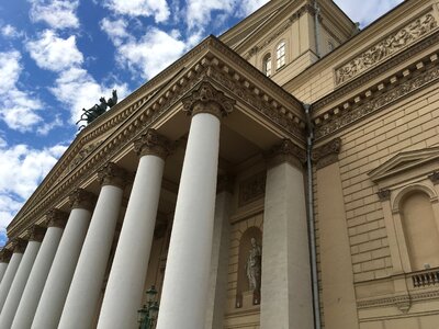 Architecture building moscow