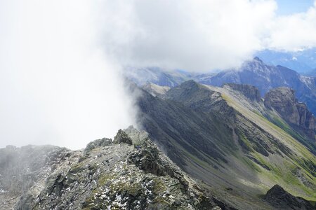Alpine nature swiss mountains