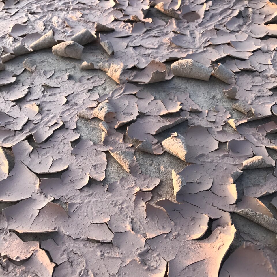 Texture ground irregular