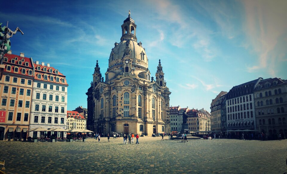 Dresden frauenkirche saxony