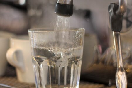 Steam water fluid photo