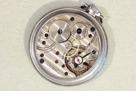Vintage timekeeping mechanical photo