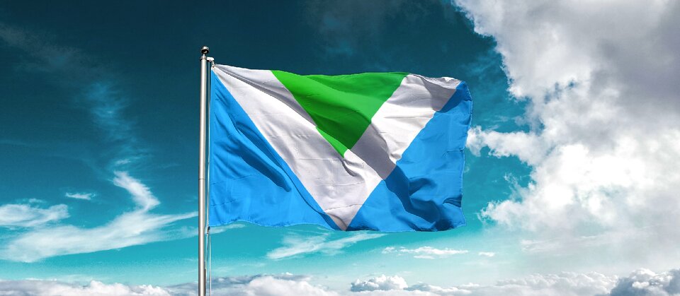 Air blue green