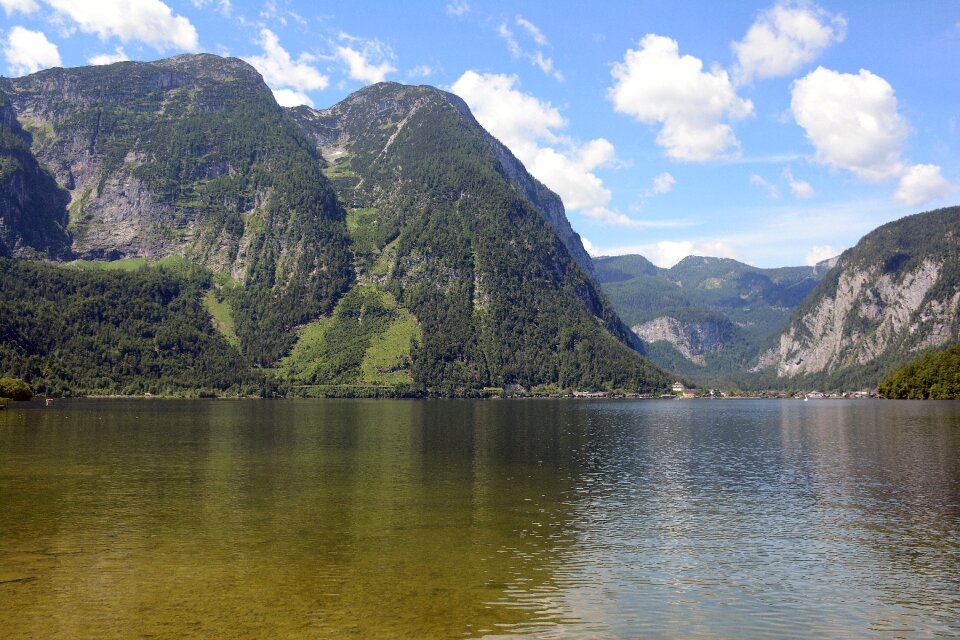 Nature mountain water