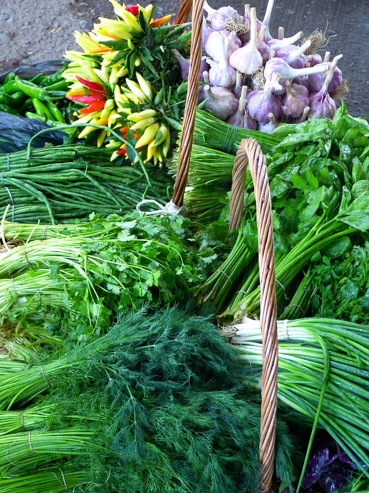 Vegetables green healthy