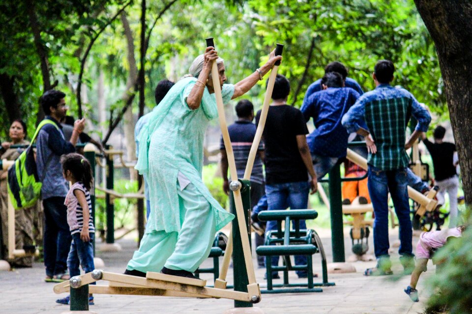 Indian exercise gym