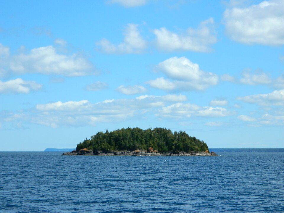 Lonely landscape sea