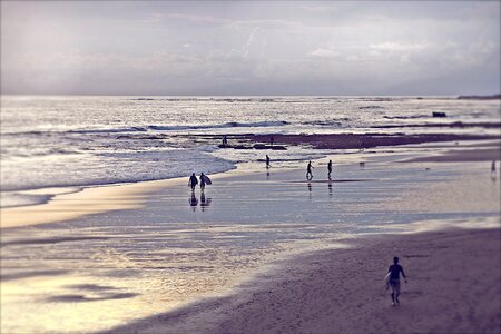 Beach surf photo