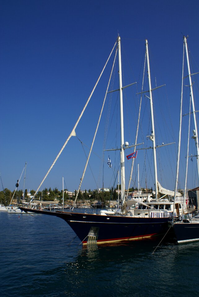 Greece boats sailboats photo