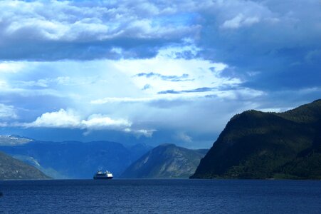 Sky water ship