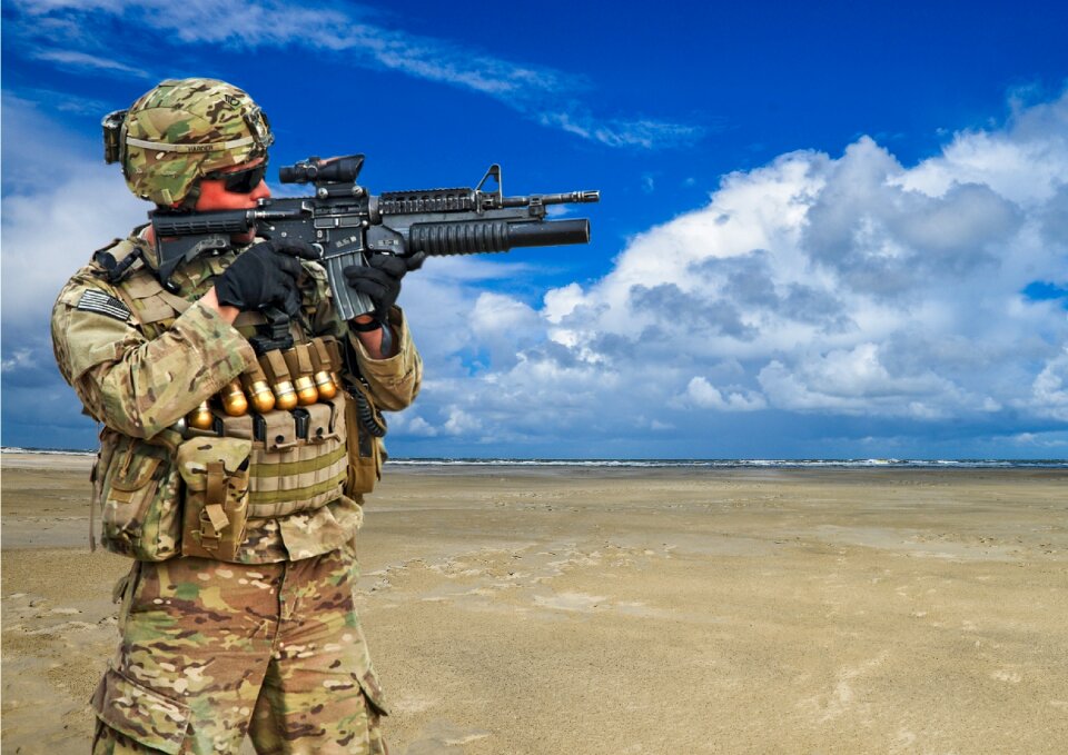Landscape people war