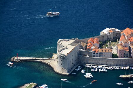 Mediterranean wall architecture photo