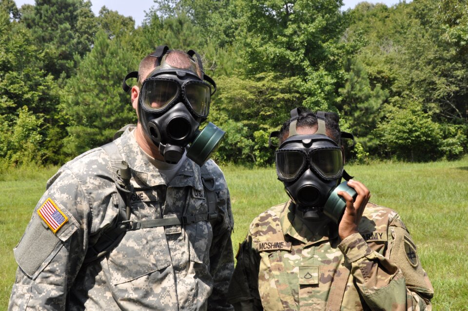 Training cbrn military