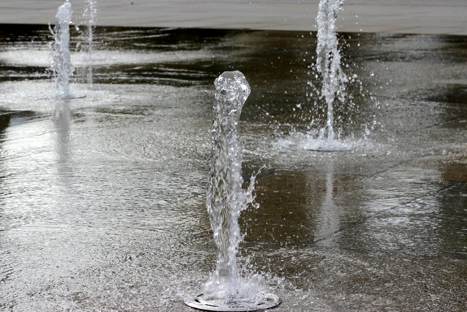 Fountain bubble water fountain