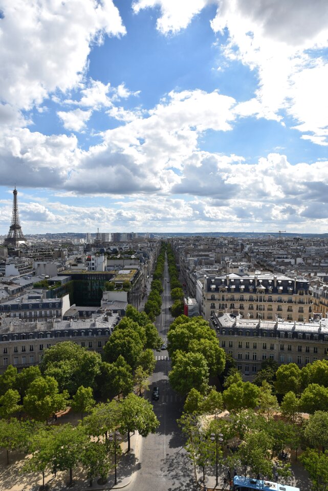 Paris eiffel tower city