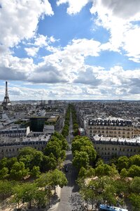 Paris eiffel tower city photo