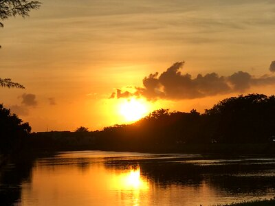 Reflection sky