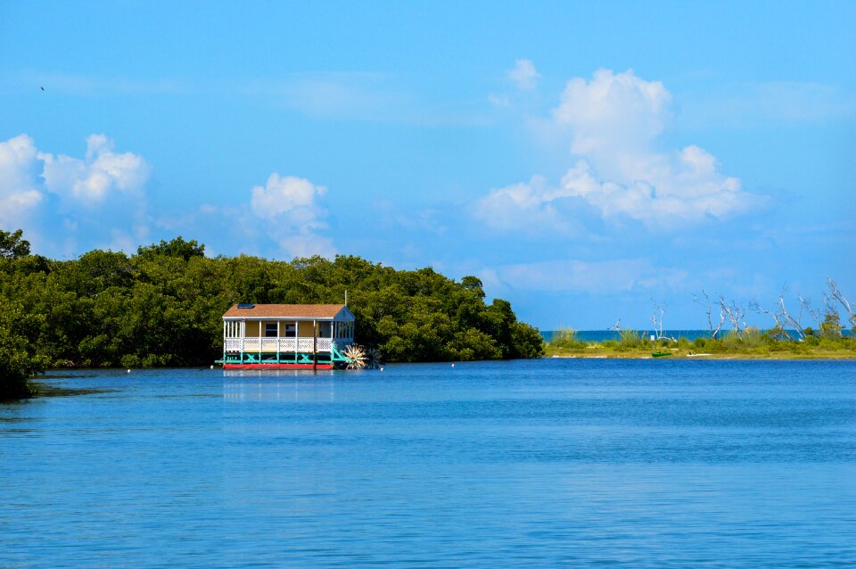 Sea blue nature