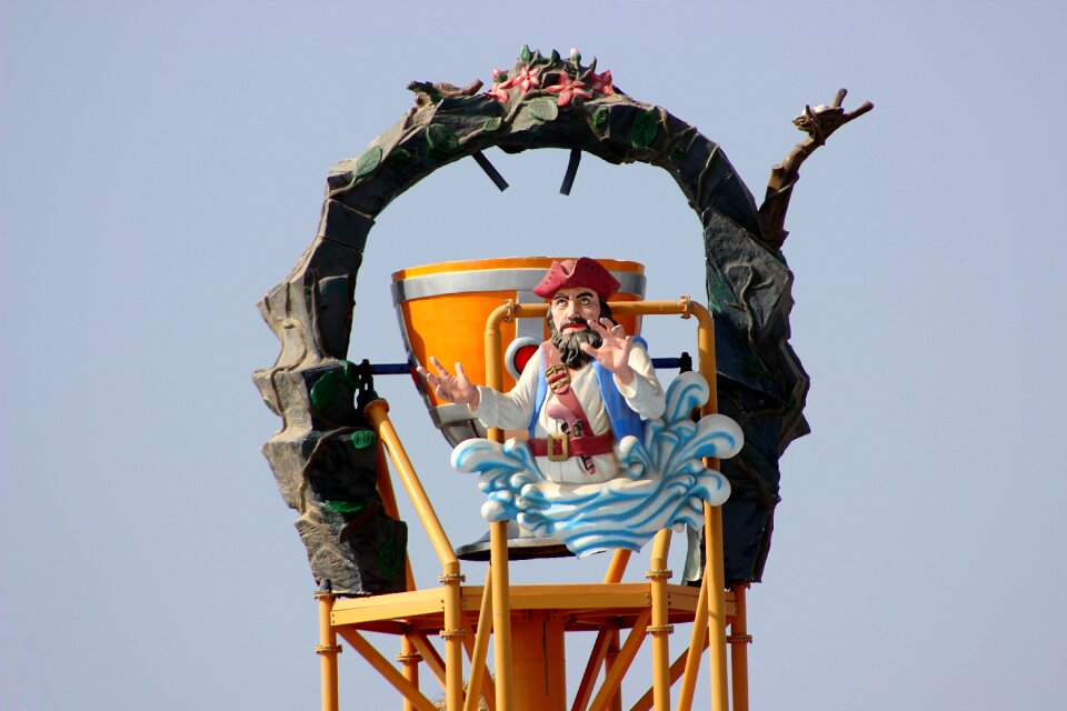 Fun vacation amusement park