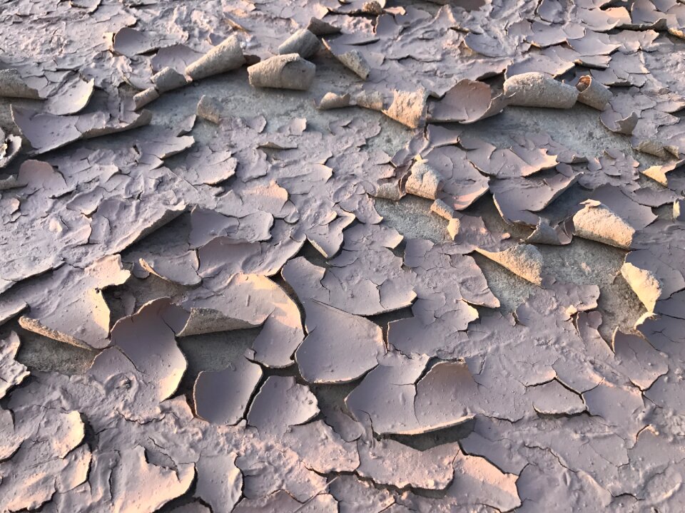 Texture ground irregular