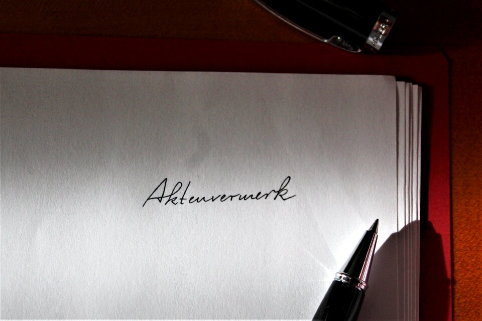 Lawyer note files editing