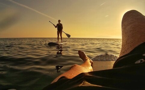 Beach relax summer