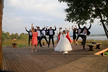 Just married friends