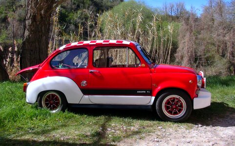 Abarth classic six hundred seat photo