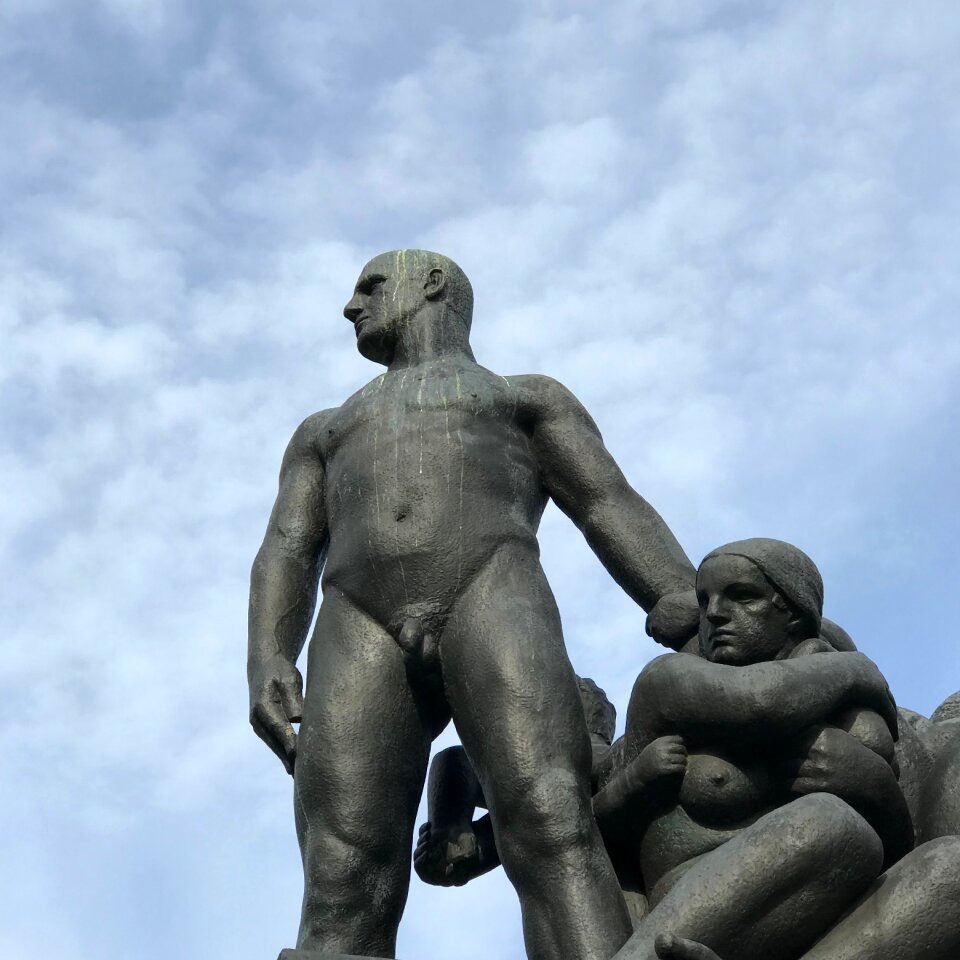 Vigeland sculpture abstract
