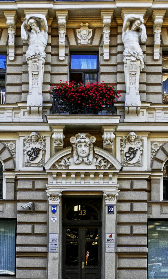 House facade building playful